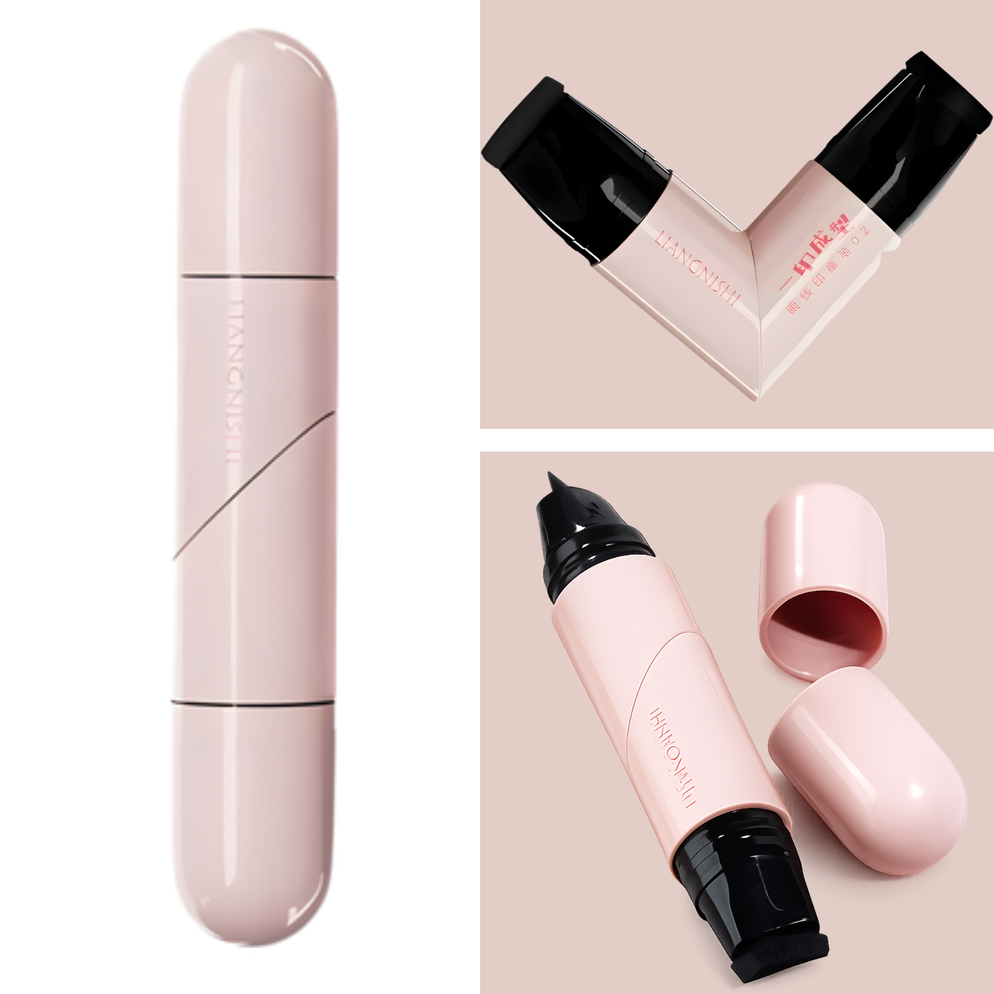 Delineador con Sello Doble Punta – Alas Perfectas sin Esfuerzo